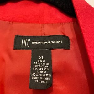 INC womens blazer